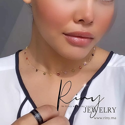 Collier Arc En Ciel sur riny