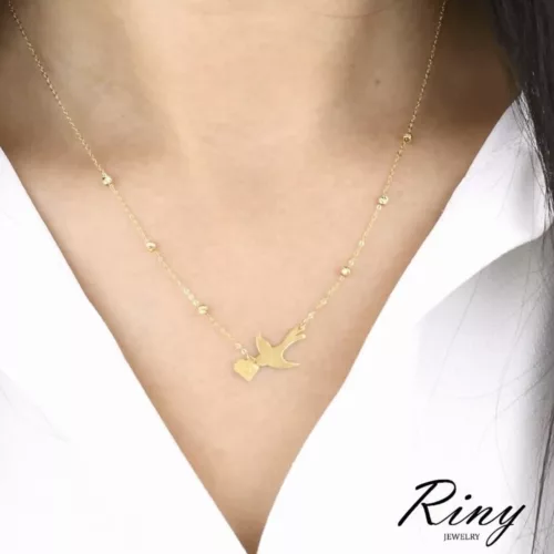 Collier Oiseau D'amoure