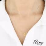 Collier Papillon Gravé riny.ma