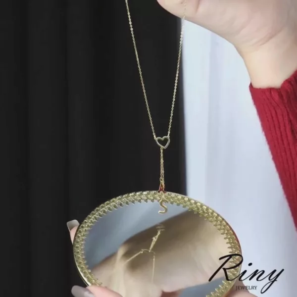Collier Cœur Alphabétique – Image 3