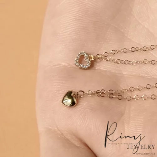 Collier petit cœur riny bijoux