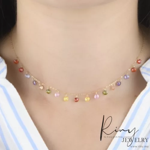 Collier Arc d'Iris riny jewelry