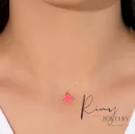 Collier Calvin rose