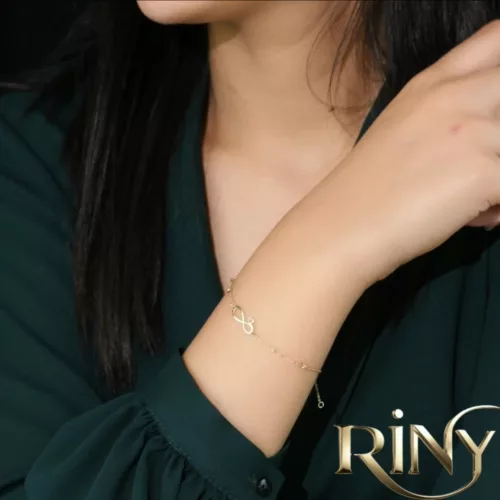 Bracelet A l'infini En Or 18K rinyma