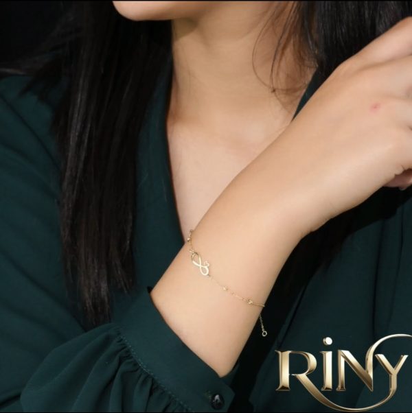 Bracelet A l'infini En Or 18K rinyma