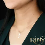 Collier arabyo en or lettre Arab