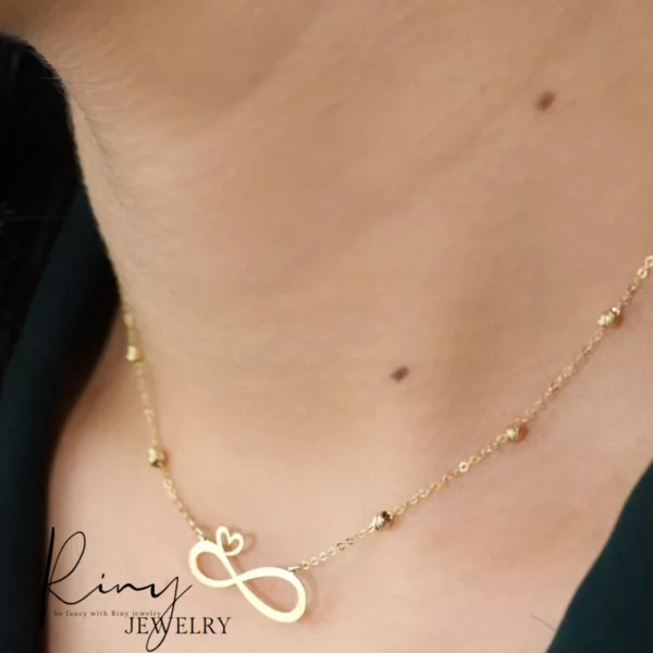 Collier Coeur Infini – Image 3