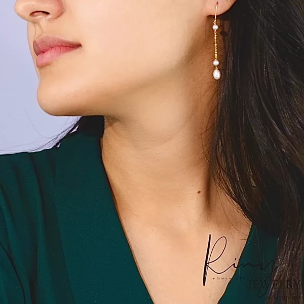 Boucles D'oreilles Snow – Image 3