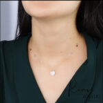 collier our d-femme en or