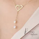 Collier "Mon Cœur" Personnalisé avec Initiales - Or 18k