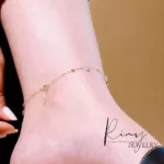 khoulkhal en Or , bracelet de Chevilles